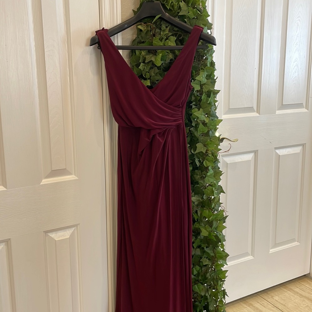 Maroon Dress